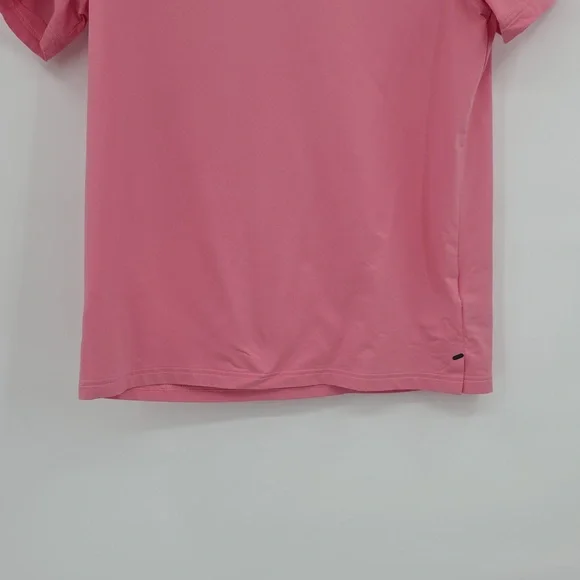 Rhone Men's Pink Polo Shirt Size M - Picture 3 of 8
